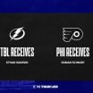 Tampa Bay Lightning acquire defenseman Ethan Samson from Philadelphia Flyers