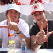 Utah Hockey Club Clayton Keller attend Utah football game