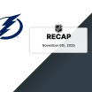 Recap: Lightning at Golden Knights 11.6.25