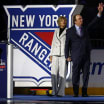 New York Rangers celebrate Sam Rosen retirement 