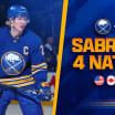 buffalo sabres four nations rosters rasmus dahlin ukko-pekka luukkonen