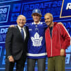 MAPLE LEAFS DRAFT FORWARD GAVIN MCKENNA WITH THE FIRST OVERALL SELECTION
