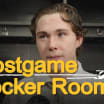 Locker Room Raw: Jeremy Swayman and Fraser Minten