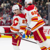 Coronato Scores Twice As Flames Get Past Habs