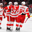 RECAP: Hronek scores twice, powers Red Wings past Blue Jackets, 6-1
