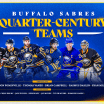 buffalo sabres announce quarter century teams