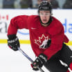Gavin McKenna Brady Martin foundation for Canada top line at 2026 World Junior Championship