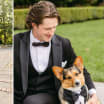 Jared McCann dresses dog as groomsman for wedding