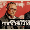 Yzerman & McLellan Season Ending Press Conference