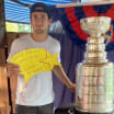 Florida Panthers Mackie Samoskevich Stanley Cup Newtown Connecticut