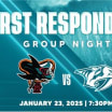 Sharks to honor First Responders, raise funds for fire relief on Thursday, January 23