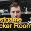 Locker Room Raw: Steeves, Arvidsson, Zacha, and Geekie