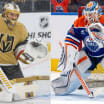 Adin Hill Calvin Pickard goalie matchup 2025 Western second round