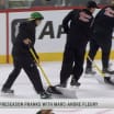 Marc Andre Fleury Minnesota Wild ice crew prank