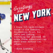 POSTCARD: Lomberg checks in after Game 1 in New York