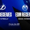 Tampa Bay Lightning acquire forward Sam O'Reilly from Edmonton Oilers