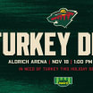 THE MINNESOTA WILD, IN PARTNERSHIP WITH JENNIE-O, TO HOST THIRD ANNUAL TURKEY GIVEAWAY 111025