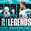 Sharks, in conjunction with the Sharks Alumni Foundation, to host 2024 Sharks Legends Game presented by SAP, featuring Joe Thornton at Tech CU Arena on Fri., Nov. 22