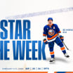 Horvat Named NHL Second Star of the Week