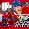 Cole Caufield remporte la coupe Molson en octobre