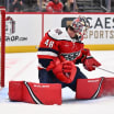 Capitals-Torwart Logan Thompson gelingt der 100. Karrieresieg in der NHL