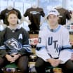 Alex Kerfoot Sean Durzi talk Utah Mammoth jerseys