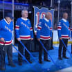 New York Rangers Moments and Milestones ceremony