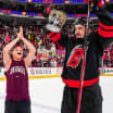 Fan in Seth Jarvis costume joins Hurricanes for surge