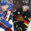 Nathan MacKinnon Stuart Skinner Elias Pettersson månadens tre stjärnor i NHL