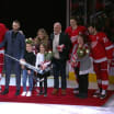 Detroit Red Wings Cam Talbot 500 games ceremony 