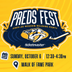 Nashville Predators to Host PredsFest 2024-25 Season Release Party Presented By Ticketmaster on Sunday, Oct. 6