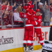 RECAP: Red Wings 'played hard and inspired' in 7-4 win over Penguins
