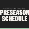 Dallas Stars announce 2026 preseason schedule 070626