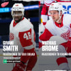 Red Wings reassign forward Givani Smith to taxi squad from Grand Rapids