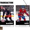 Les Canadiens acquièrent l’attaquant Hunter McKown des Blue Jackets de Columbus
