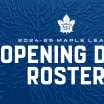 Maple Leafs Announce Opening Day Roster