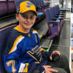 Holy S---! Jayden makes it to St. Louis for Game 7