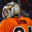 Alex Lyon getting back to work after 94 save performance