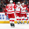 Recap: Raymond's first career hat trick leads Red Wings past Chicago, 6-3