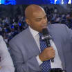 Charles Barkley gets Leon Draisaitl jersey NBA on TNT