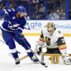 Lightning derrota a Golden Knights por 4-3 en el último momento