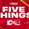 5 Things - Flames @ Canucks 09.10.24