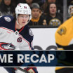 Columbus Blue Jackets Boston Bruins game recap December 28