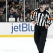 NHL referee Mitch Dunning stretchered off ice in Avalanche Flyers game