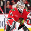 Sällsynt offensiv support för Arvid Söderblom när Blackhawks vann