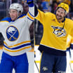 Veckans tre svenska stjärnor i NHL Lucas Raymond Filip Forsberg Noah Östlund