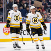 Pastrnak Posts Four Points in Bruins 6-3 Win Over Jets