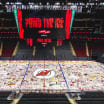 Devils Fans Paint the Ice
