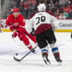 Trending: Red Wings give solid effort in 2-1 loss to Avalanche