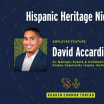 staff profile for Hispanic Heritage Night: David Accardi-ft